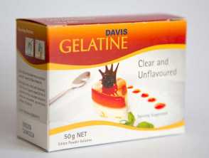 Powdered gelatine