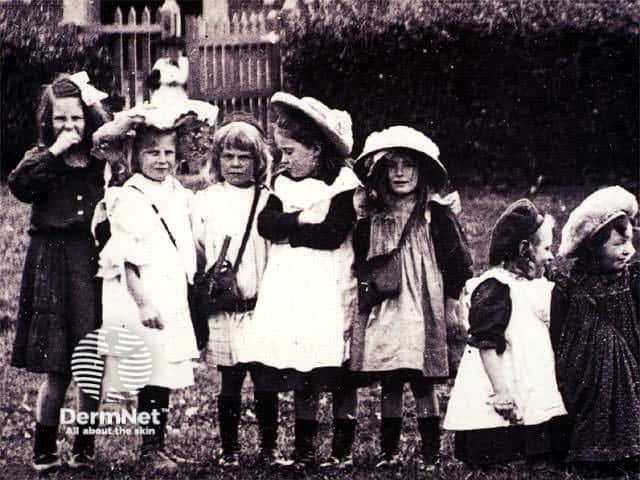 Children with hats