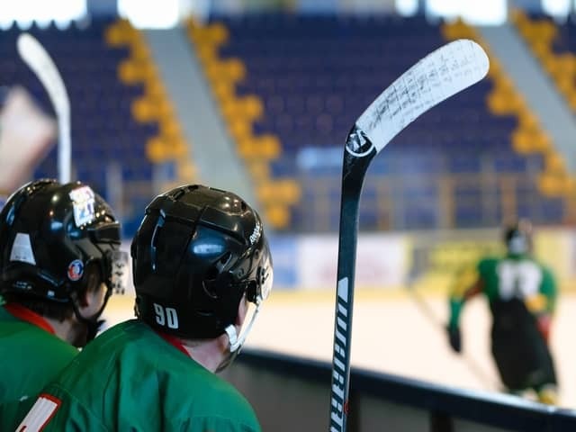 Fibreglass hockey stick