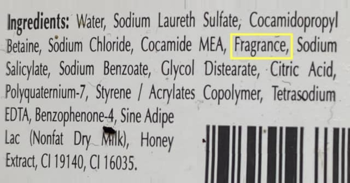 Ingredients of liquid soap image