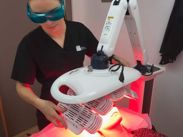 1. Red LED light for inflammatory acne and scarring